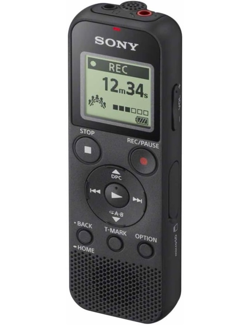 Sony ICD-PX370 Mono Digital Voice Recorder with Built-In USB Voice Recorder